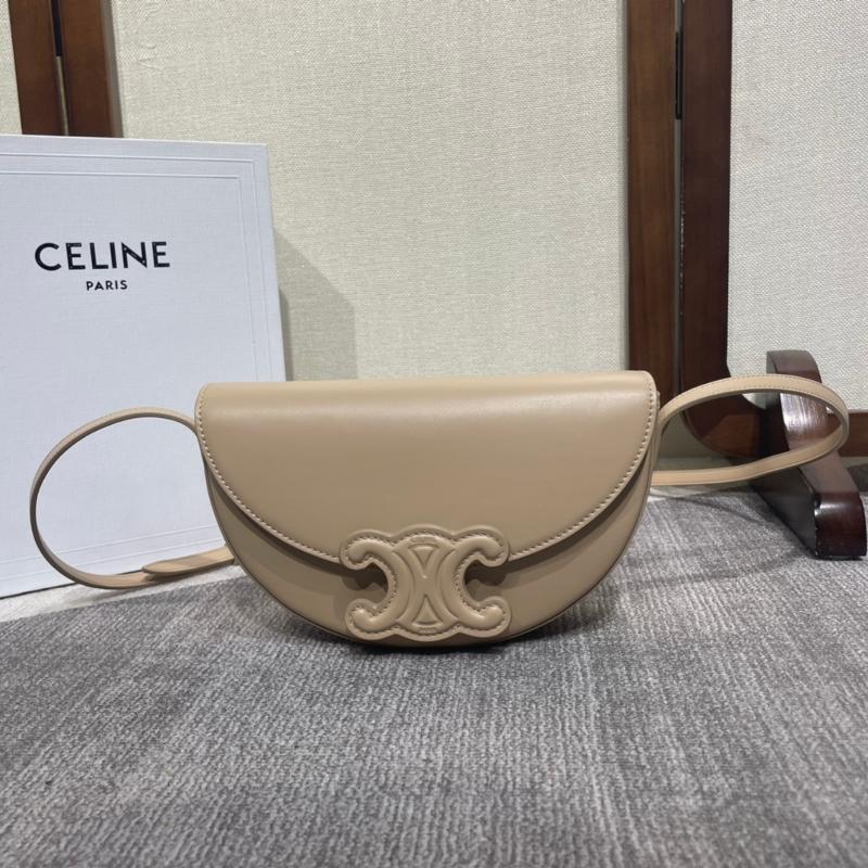 Celine Shoulder Handbag 111233 full leather gray